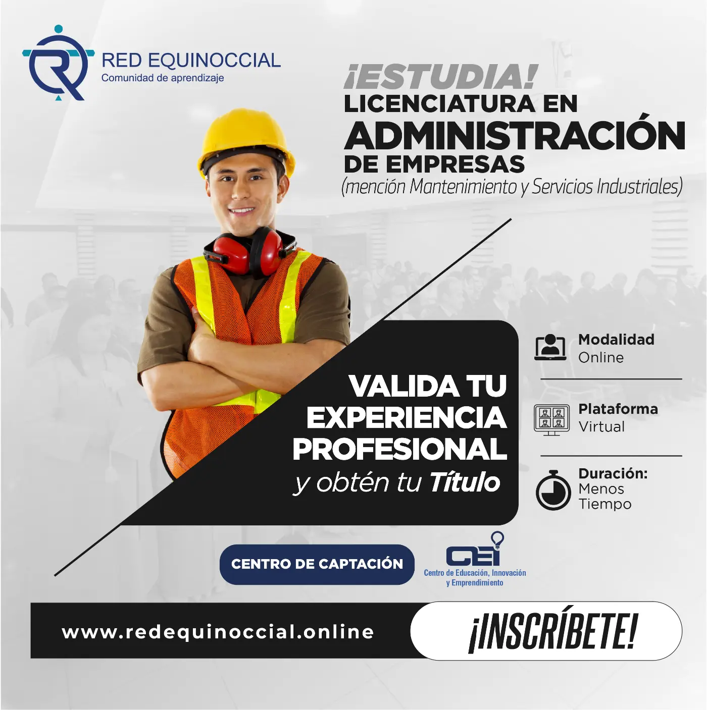 Licenciatura en Administración de Empresas — Mención en Mantenimiento y Servicios Industriales
